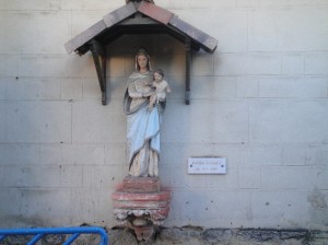 La statue de Marie