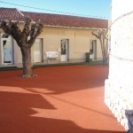 Arrivée sur la petite cour