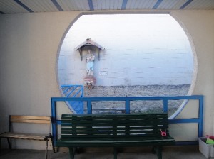 La vue depuis le nouveau bâtiment